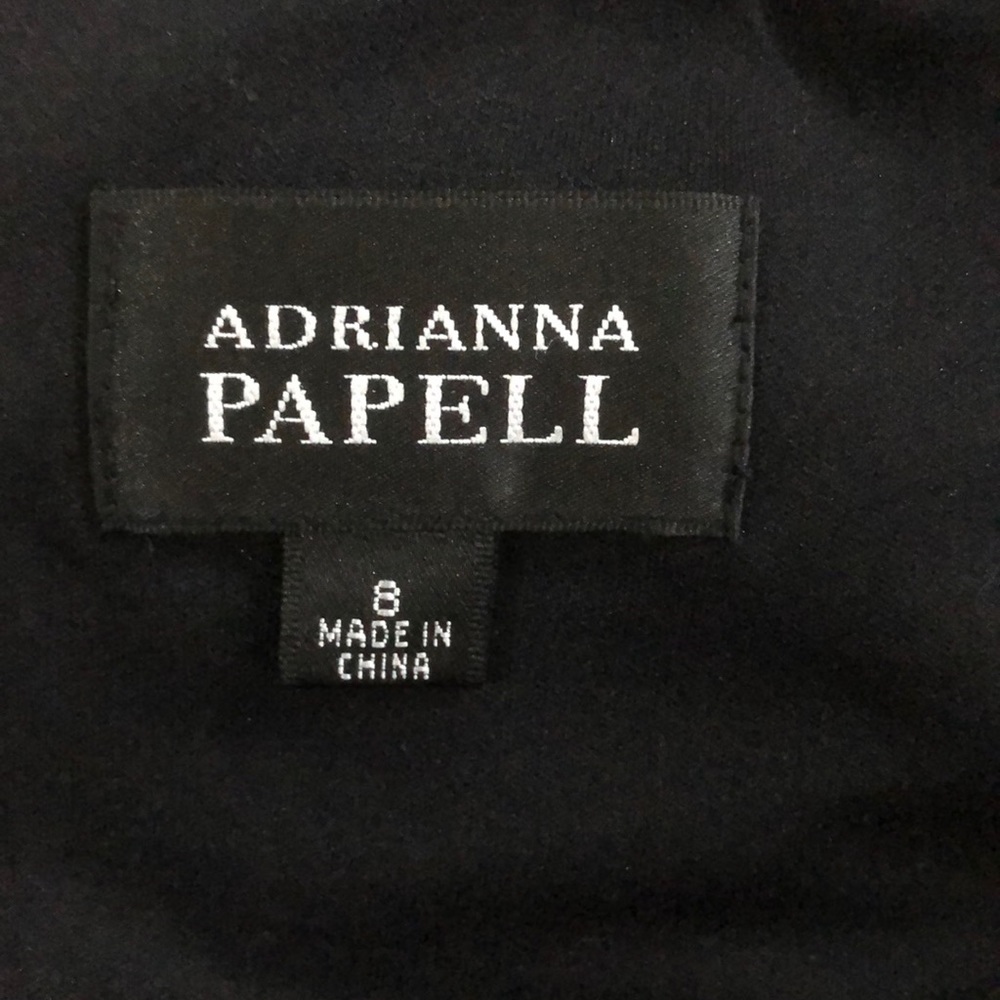 🌹Adrianna Papell Animal Print cocktail dress Sz 8 - Picture 5 of 8